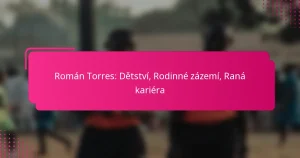 Román Torres: Dětství, Rodinné zázemí, Raná kariéra